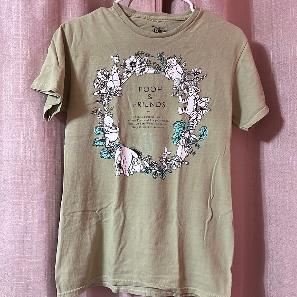 pooh and friends acre tee shirt